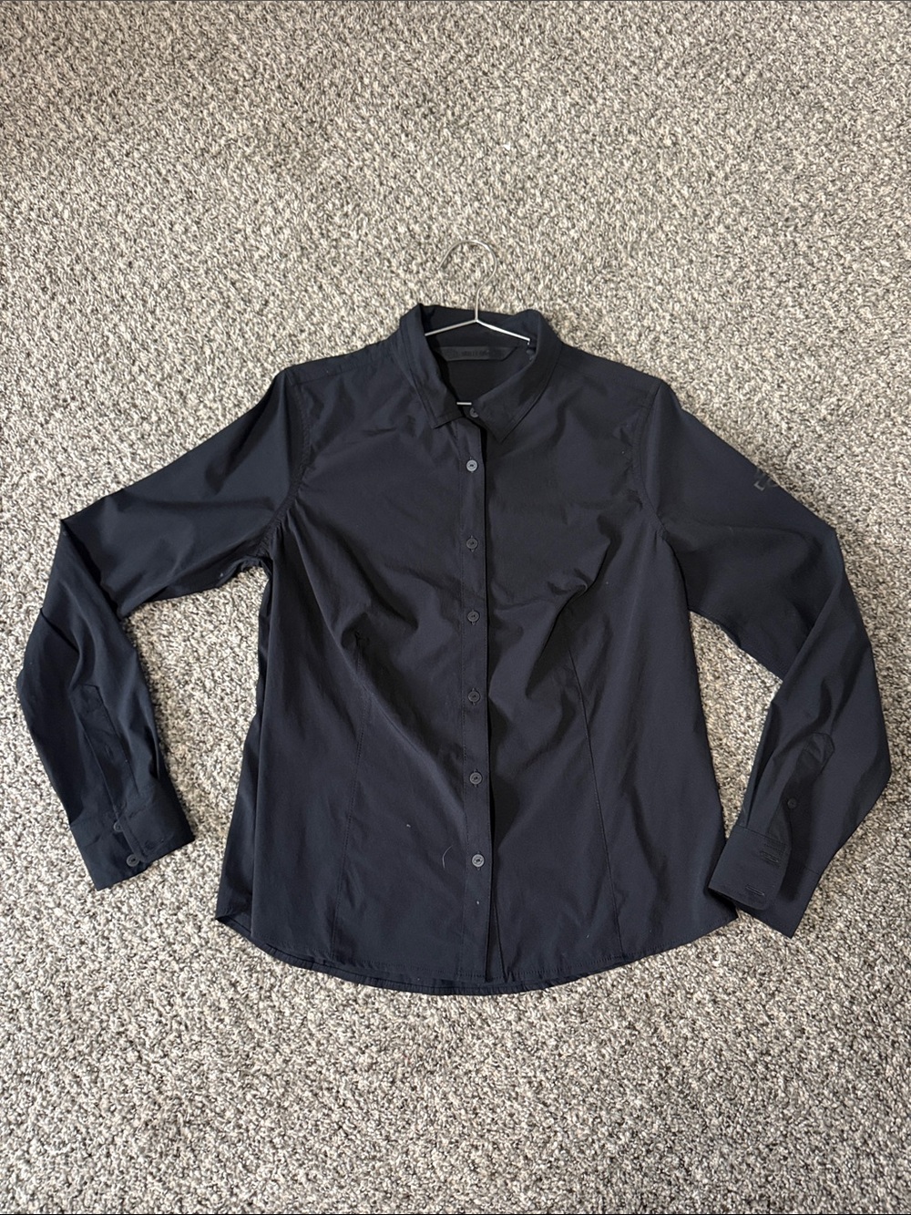 🆕 NWOT! Women’s Harley-Davidson Black Collared Button Shirt - size medium
